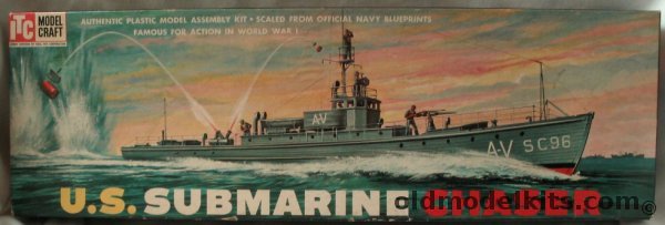 ITC 1/74 US Navy WWI Submarine Chaser (Sub Chaser), 3803-198 plastic model kit